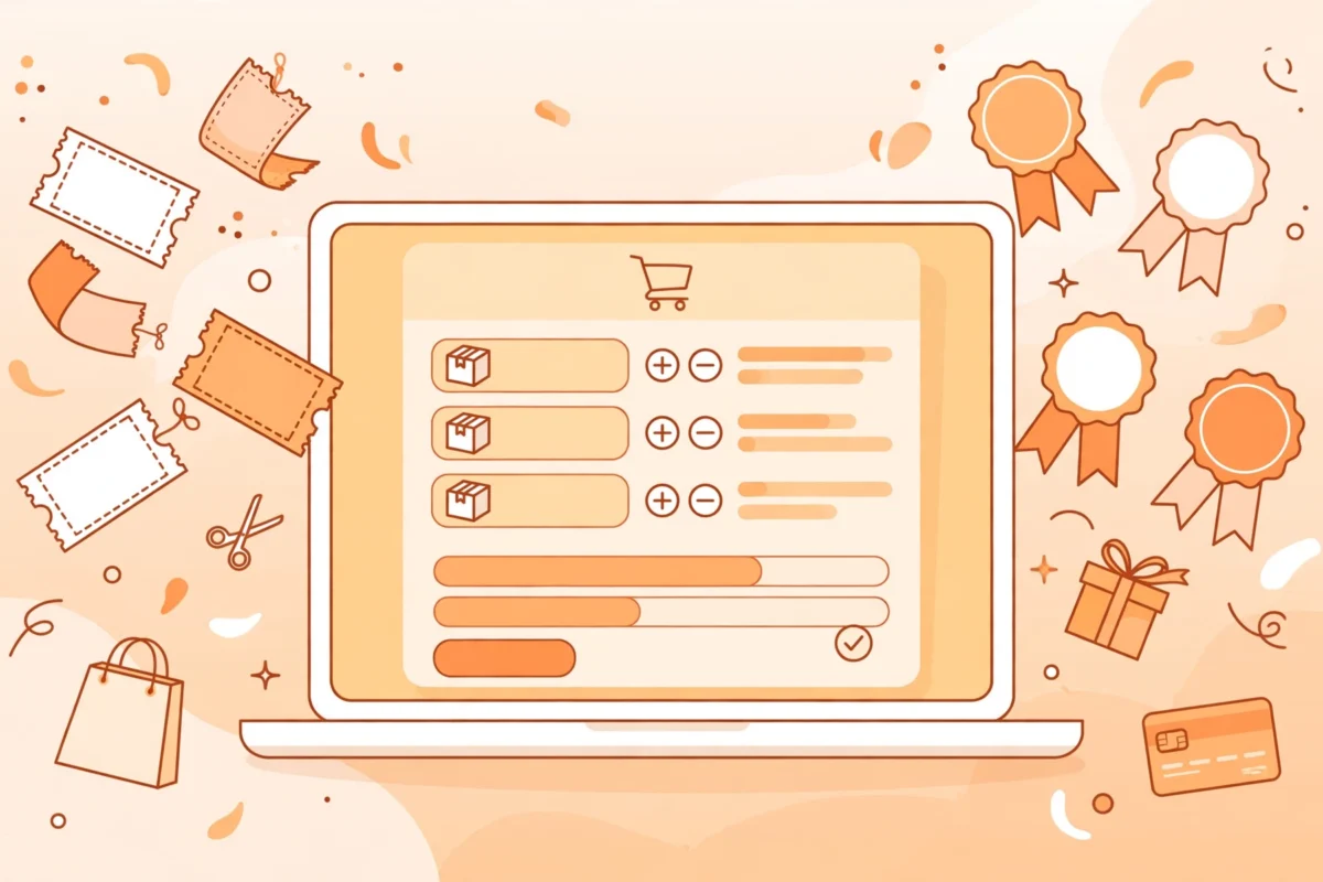 AliExpress promo code savings guide illustration for online shopping discounts.